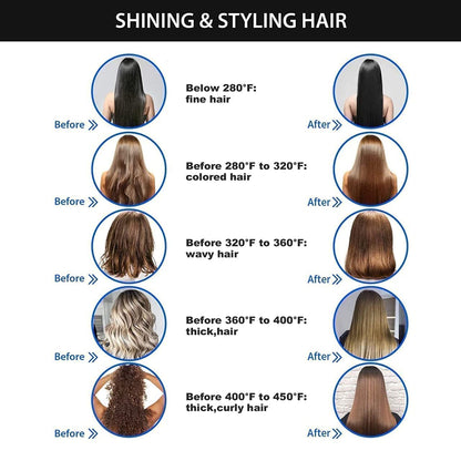 Fast Hair Straightening Comb Electric Hot Brush