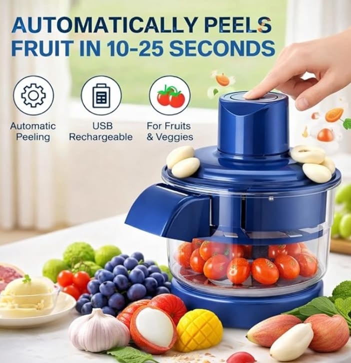 Electric Automatic Fruit & Vegetable Peeler