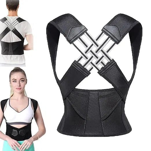 Unisex Posture Corrector Belt for Back & Shoulder Support