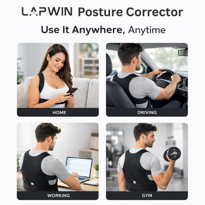 Unisex Posture Corrector Belt for Back & Shoulder Support
